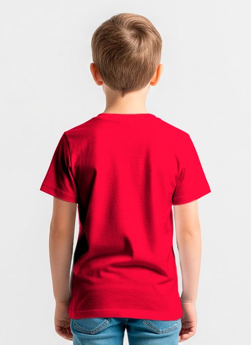 Camiseta Quiksilver M/C Metal Comp Kd Vermelho