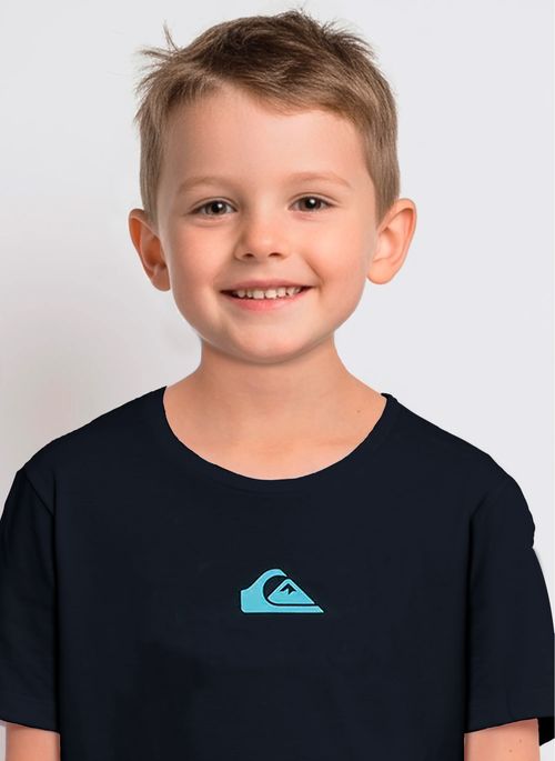 Camiseta Quiksilver M/C Mini Comp Kd Marinho