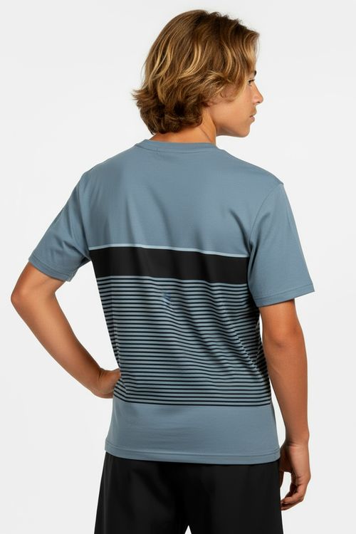 Camiseta Quiksilver M/C Tijuana Tn Azul Escuro