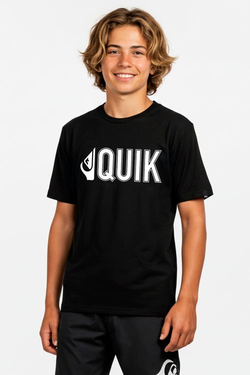 Camiseta Quiksilver M/C High Quik Tn Preto