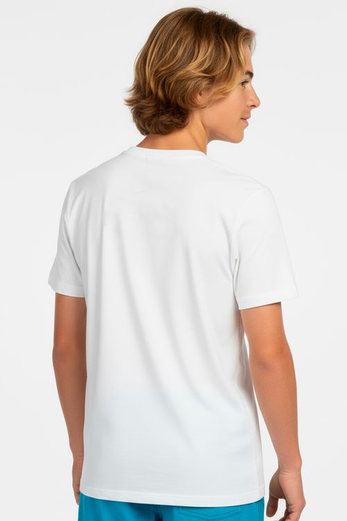 Camiseta Quiksilver M/C Baikadam Tn Branco