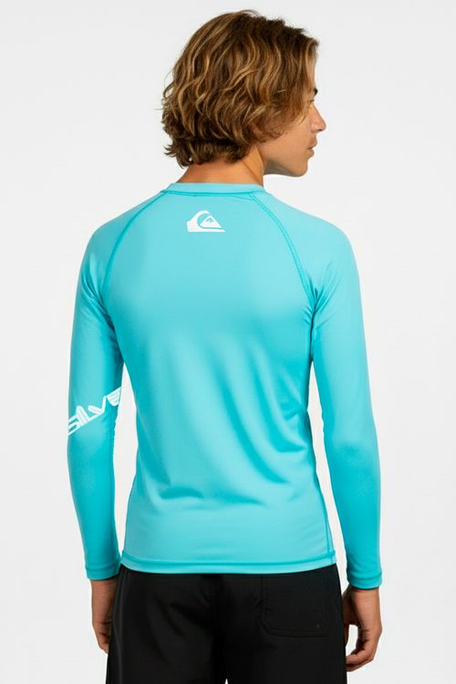 Camiseta Quiksilver Surf All Times Tn Azul