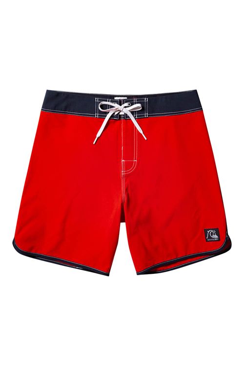 Boardshort Quiksilver Original Scallop 18 High Risk Red