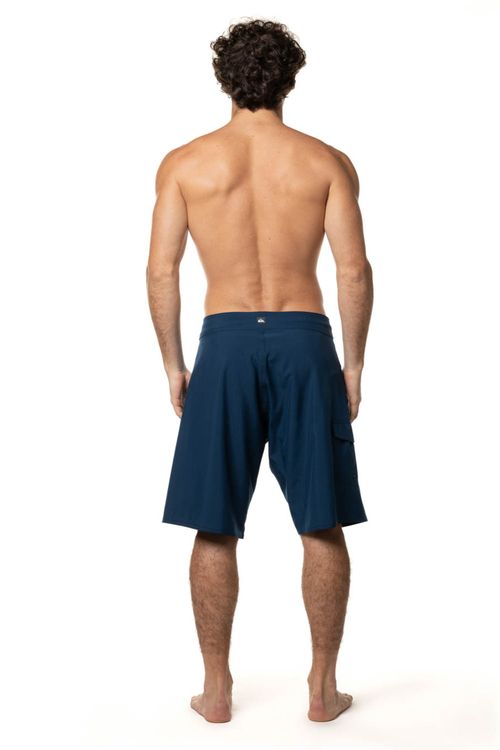 Boardshort Quiksilver Flat Signature 21 Marinho