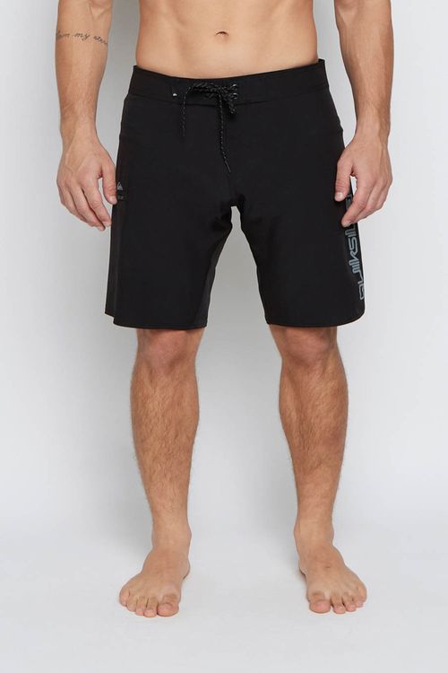 Boardshort Quiksilver Flat Signature 21 Preto