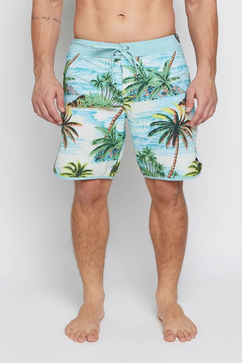 Boardshort Quiksilver Highline Scallop 19 Aquifer