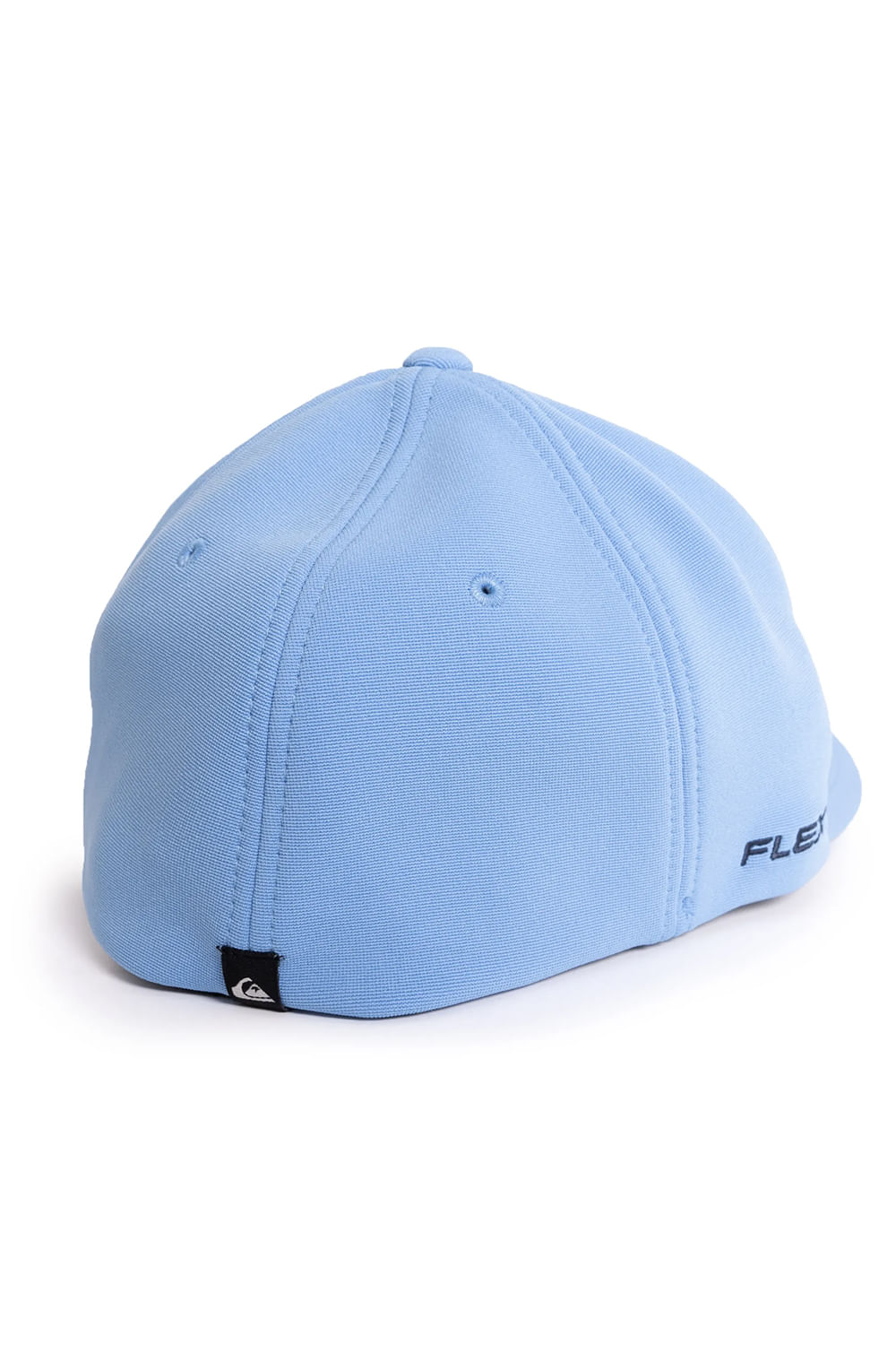 Boné Fechado, aba curva Quiksilver Azul Emb Type Heritage Regal Regata