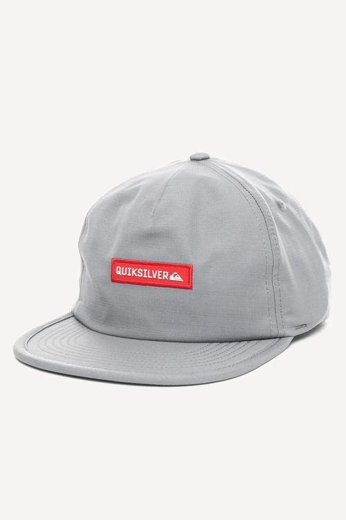 Bone Quiksilver Dna Clicker Cinza Escuro