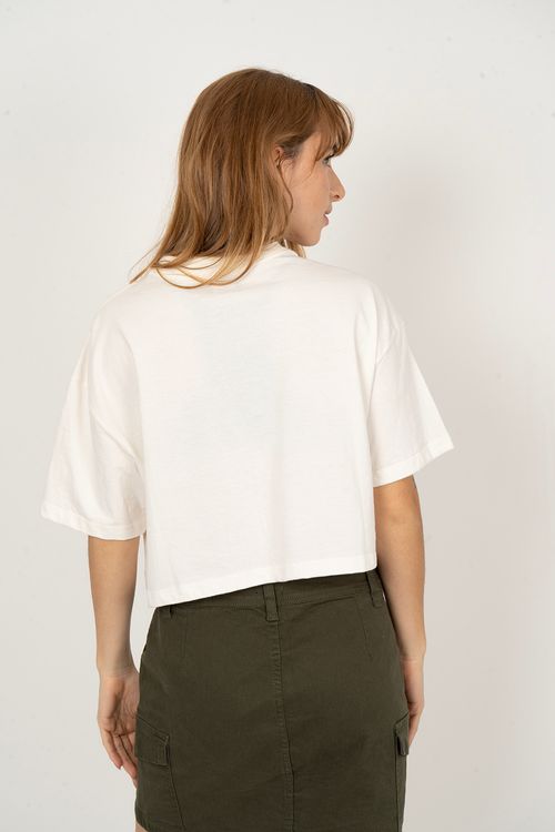 Blusa Roxy M/C Roxify Off White