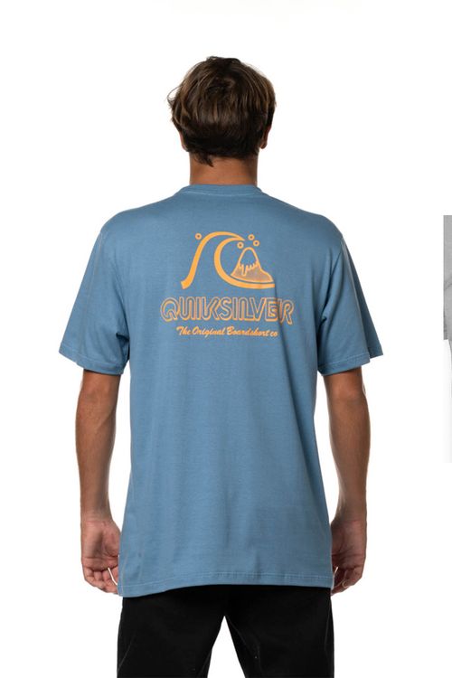 Camiseta Quiksilver M/C The Original Azul Escuro