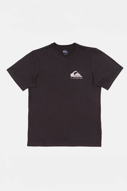 Camiseta Quiksilver M/C Omni Logo Cinza Escuro