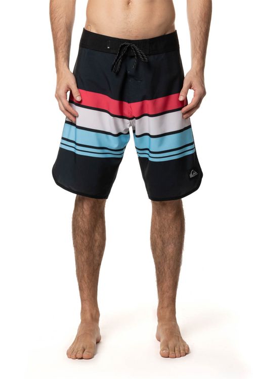 Boardshort Quiksilver Everyday  Stripe Scallop 20 Preto