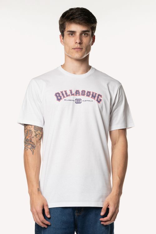 Camiseta Billabong M/C Arch Wave Branco