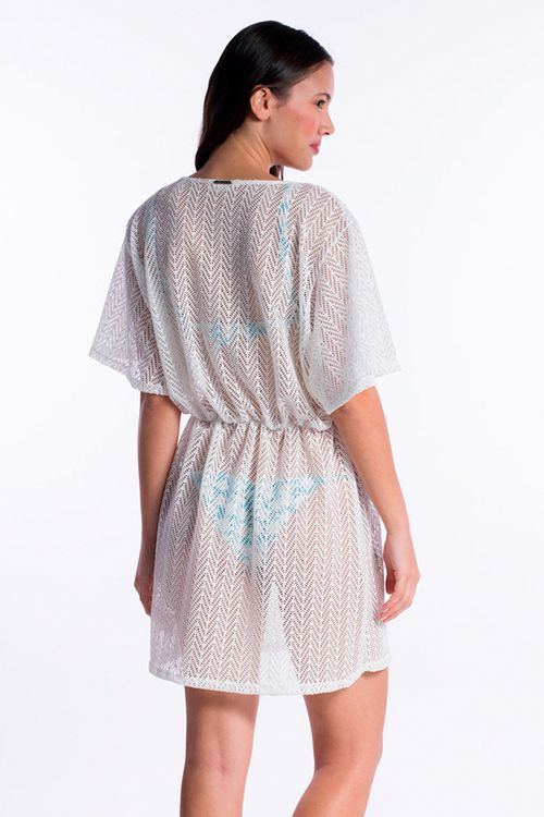 Saída de Praia Billabong Fine The Love Off White