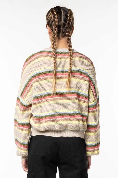 Tricot Billabong Stripe Multi Cores