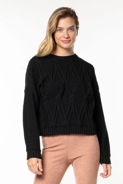 Tricot Billabong Only Mine Preto