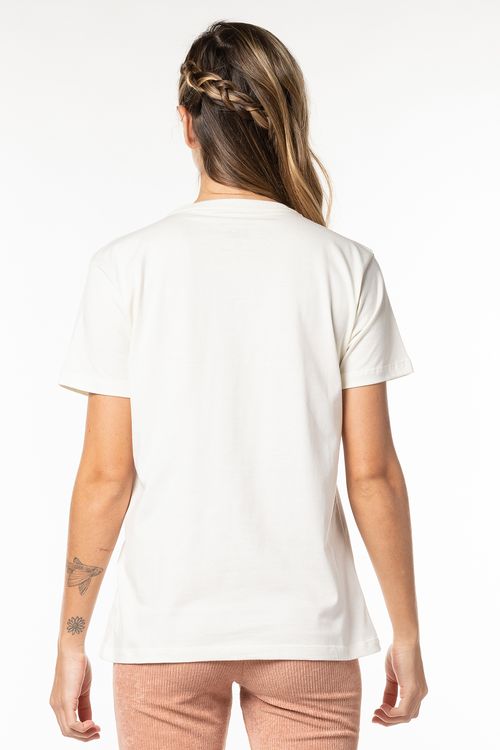 Camiseta Billabong M/C High Tide Off White