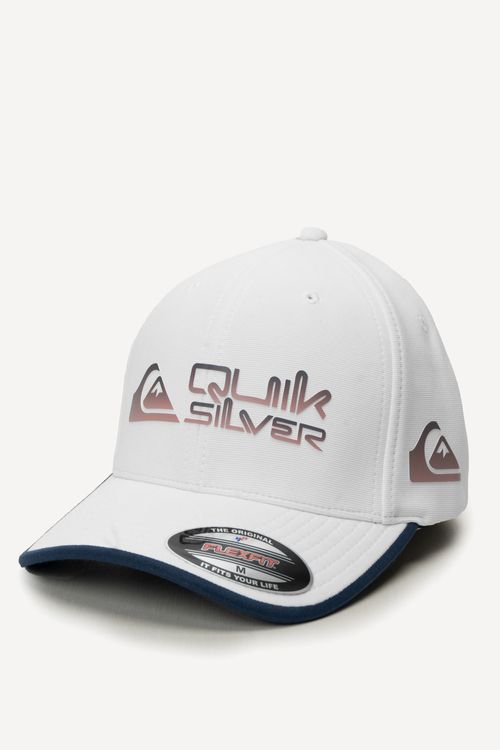 Boné Quiksilver Gradient Broken Type White