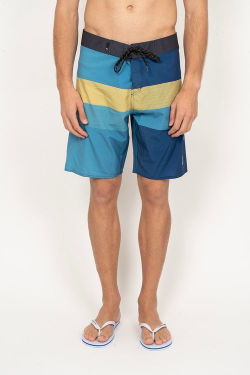Boardshort Quiksilver Everyday Reconnect Stripe 20 Azul
