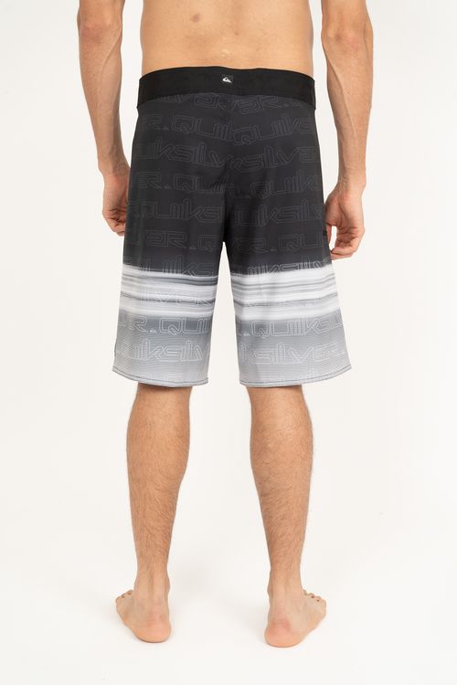 Boardshort Quiksilver Everyday How Down Word 21 Preto