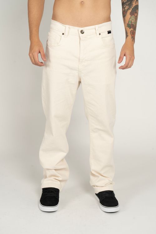 Calça Quiksilver Jeans Street Color Areia