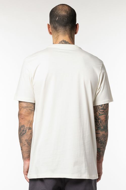 Camiseta RVCA M/C Rapa Nui Off White