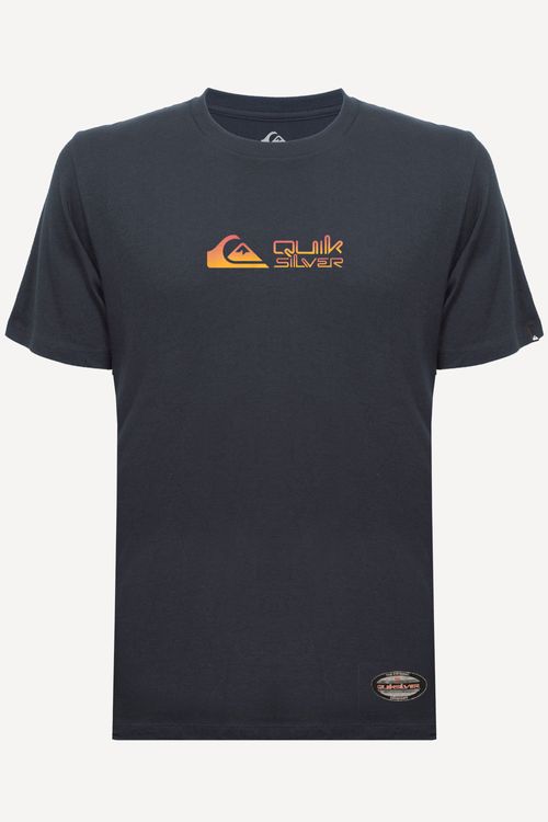 Camiseta Quiksilver M/C Gradient Broken Type Marinho