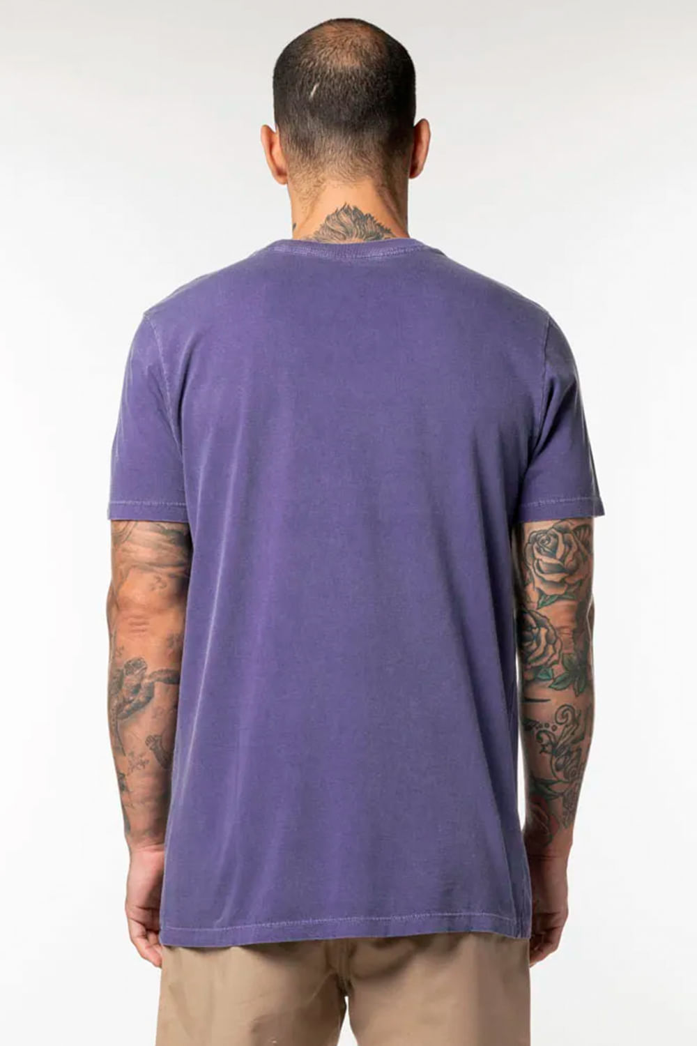 Camiseta Rvca M/C Fly High Roxo Escuro - RVCA Brasil