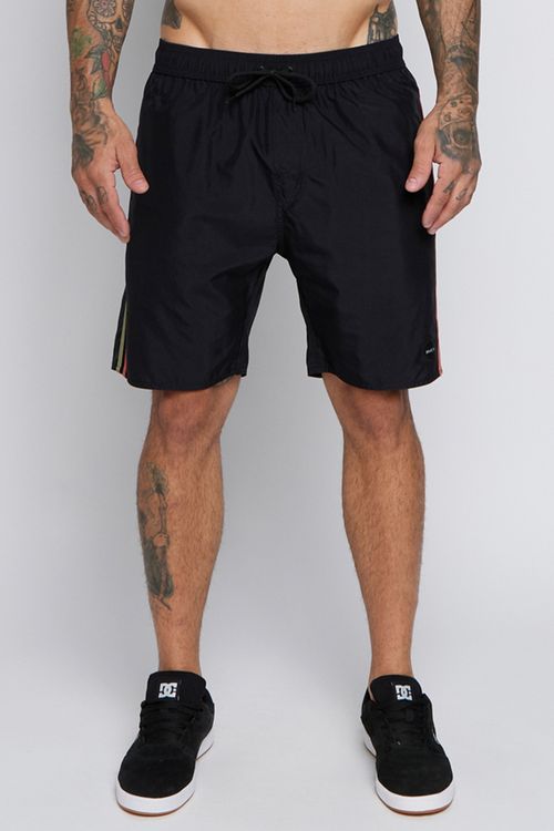 Boardshort Rvca Breakout Elastic 18 Preto