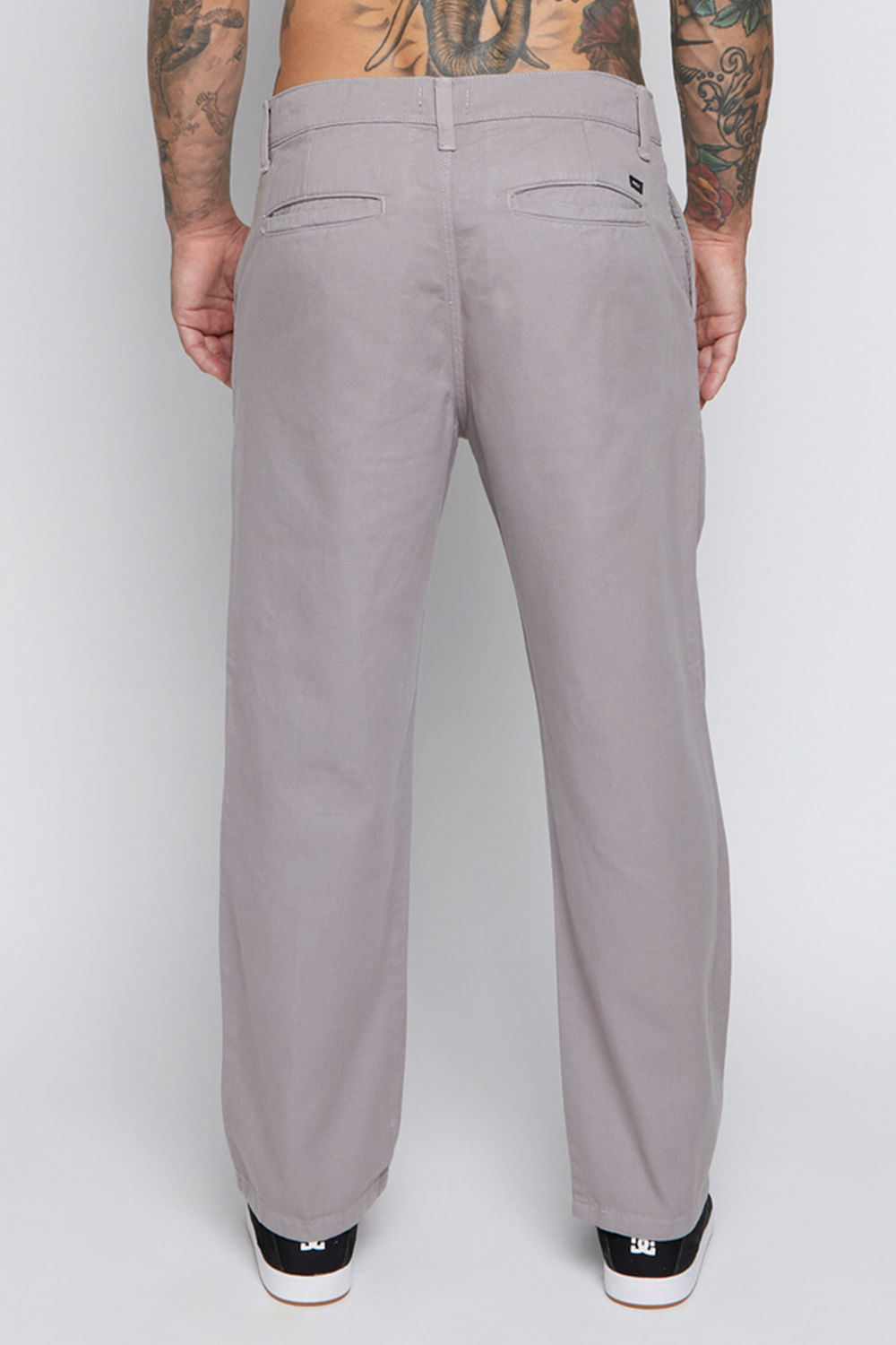 Calça Rvca The Weekend Chino Hide Cinza - RVCA Brasil