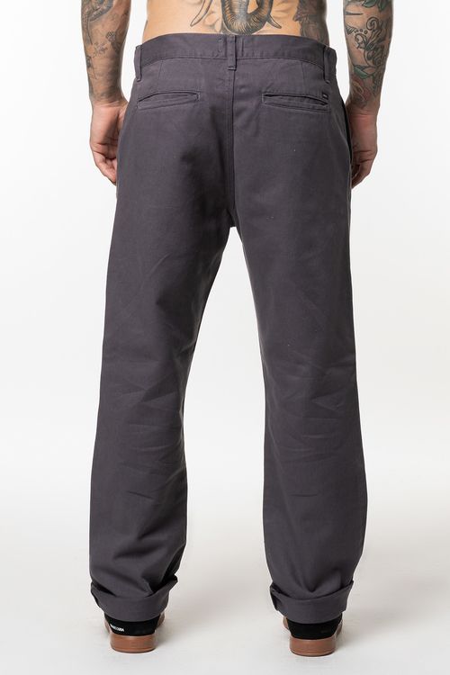 Calça RVCA The Weekend Chino Cinza