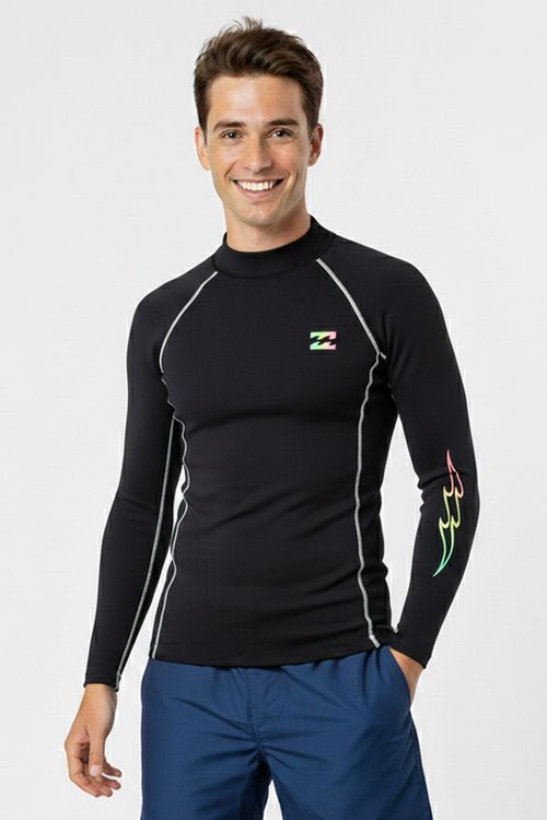 billabong タッパー ブラック/オリーブ ビラボン ウェットスーツ レディース 長袖 タッパー ウェットスーツ