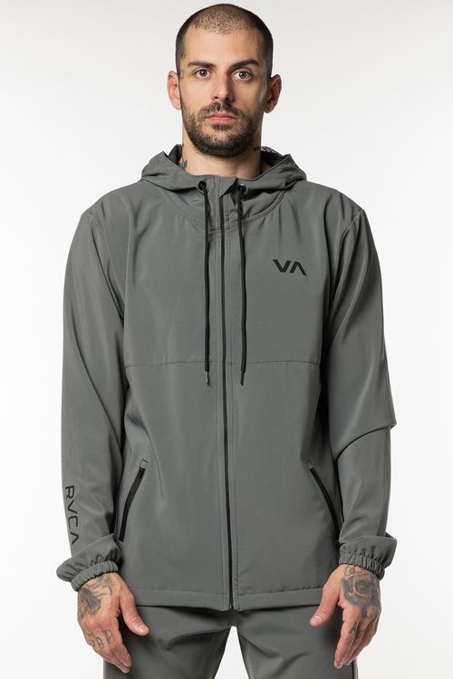 Jaqueta RVCA Hexstop Cinza Escuro - RVCA Brasil