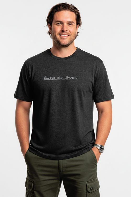 Camiseta Quiksilver M/C New Omni Ps Preto Mescla