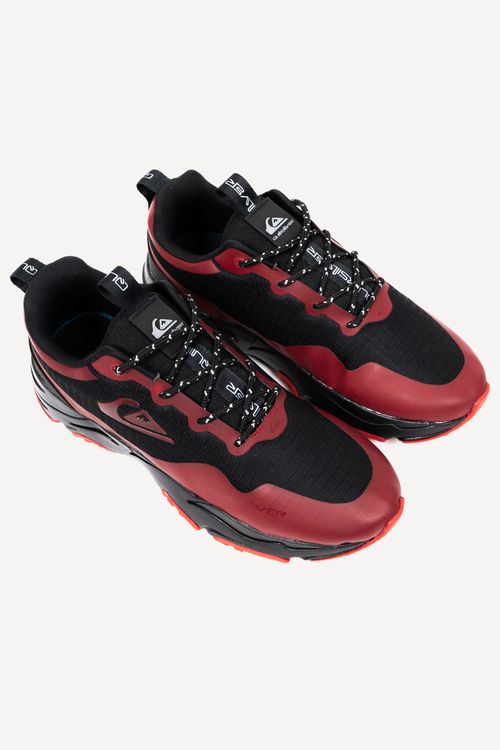 Tênis Quiksilver Crest Nac Preto/Laranja