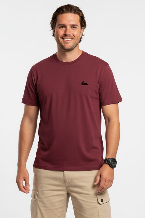 Camiseta Quiksilver M/C Embroidery Ps Vinho