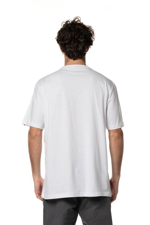 Camiseta Quiksilver M/C NEW LINES FADE BRANCO