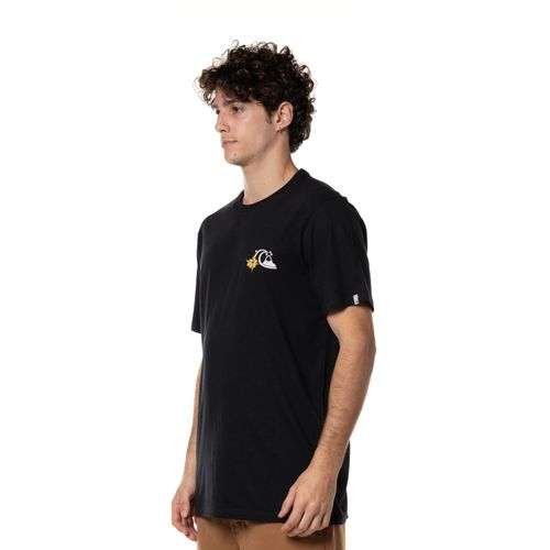Camiseta Quiksilver M/C Spaceman Preto