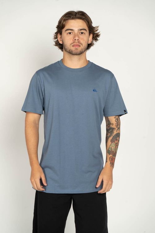 Camiseta Quiksilver M/C Embroidery Azul