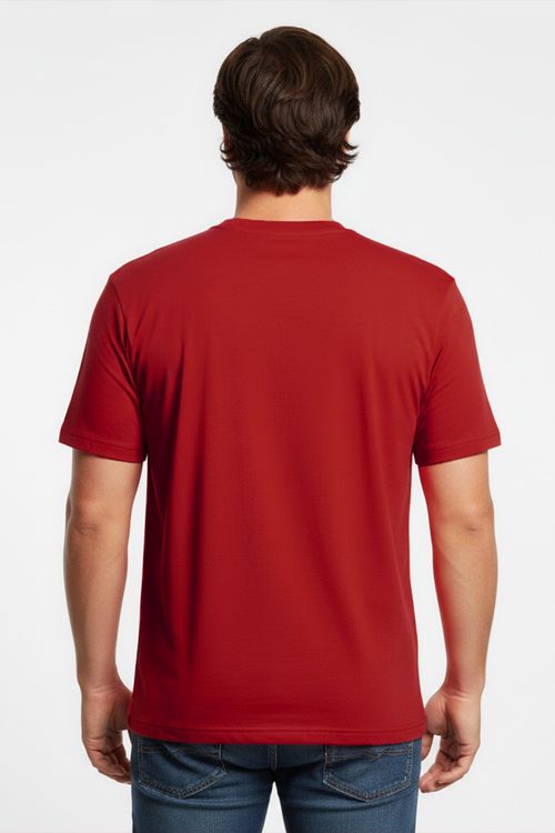 Camiseta Quiksilver M/C New Tour Ps Vermelho
