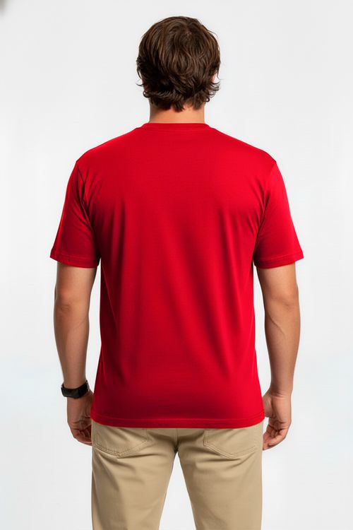 Camiseta Quiksilver M/C Impaired Logo Dna Ps Vermelho