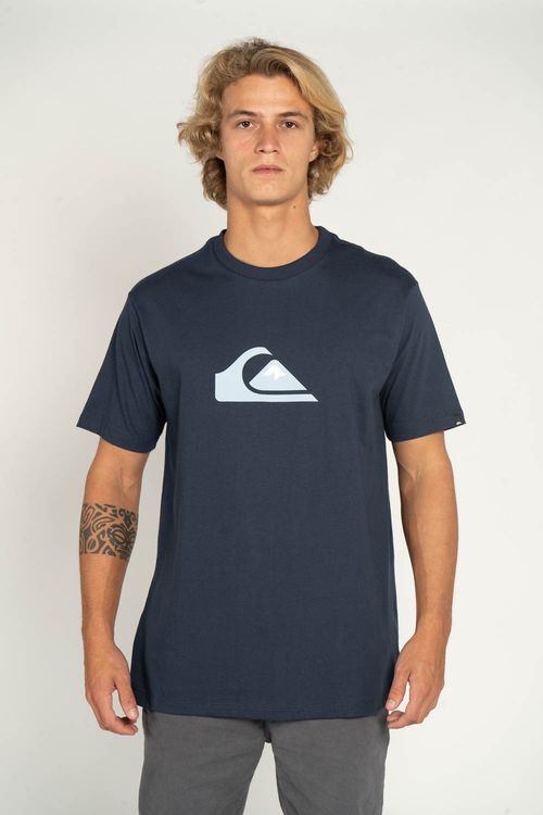 Camiseta Quiksilver M/C Comp Logo Marinho