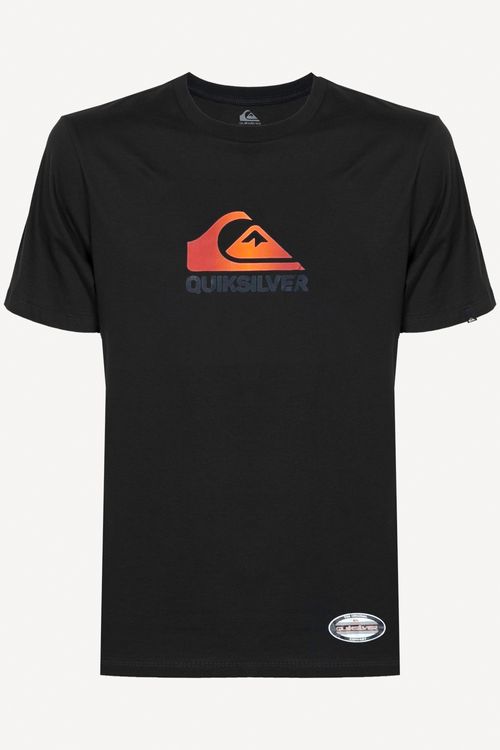 Camiseta Quiksilver M/C Soft Hologram Preto