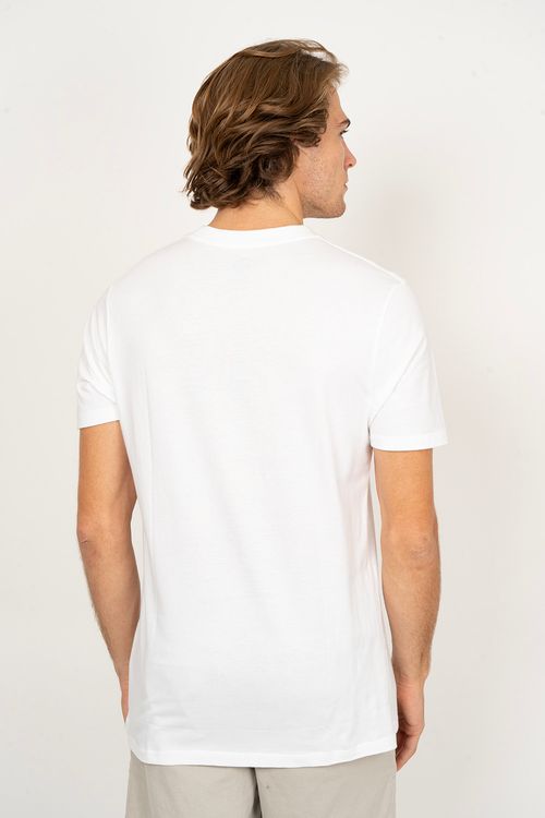 Camiseta Quiksilver M/C Embroidery Branco