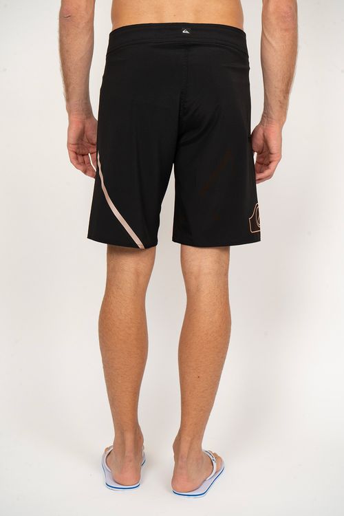 Boardshort Quiksilver New Wave Reflective 20 Preto