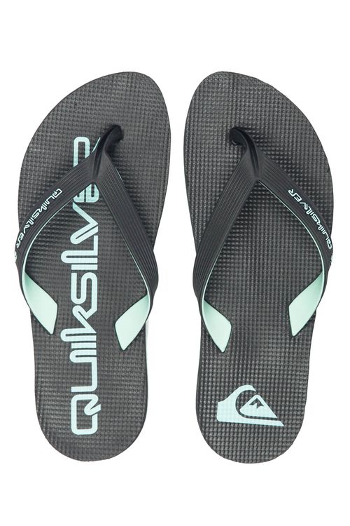 Chinelo Quiksilver Layback Rubber Ocean Quiksilver Preto
