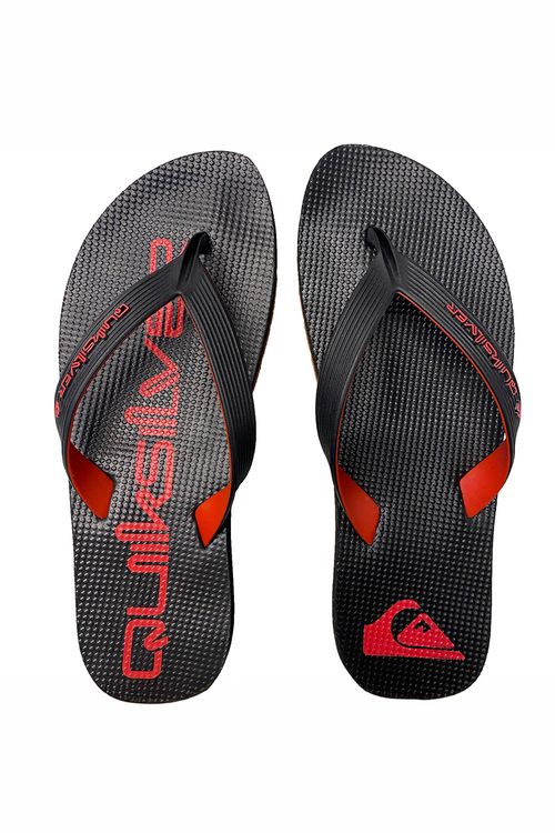 Chinelo Quiksilver Layback Rubber Ocean Vermelho