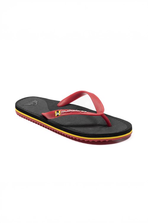 Chinelo Quiksilver Molokai Haleiwa Core Preto