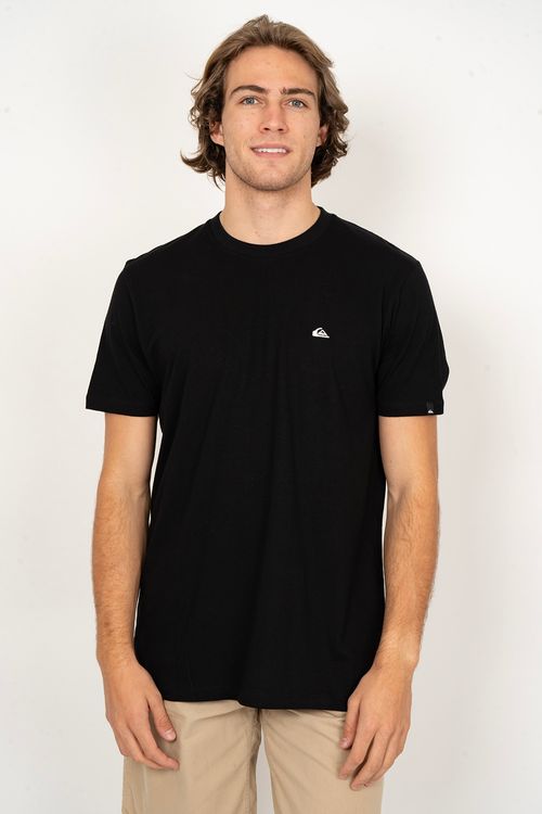 Camiseta Quiksilver M/C Embroidery Preto