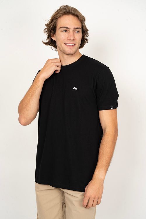 Camiseta Quiksilver M/C Embroidery Preto